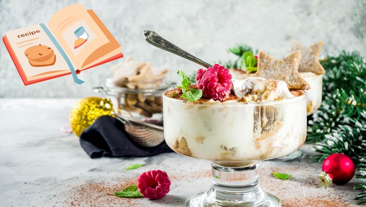 Con yogurt griego y harina de almendras, prepara esta receta de tiramisú saludable