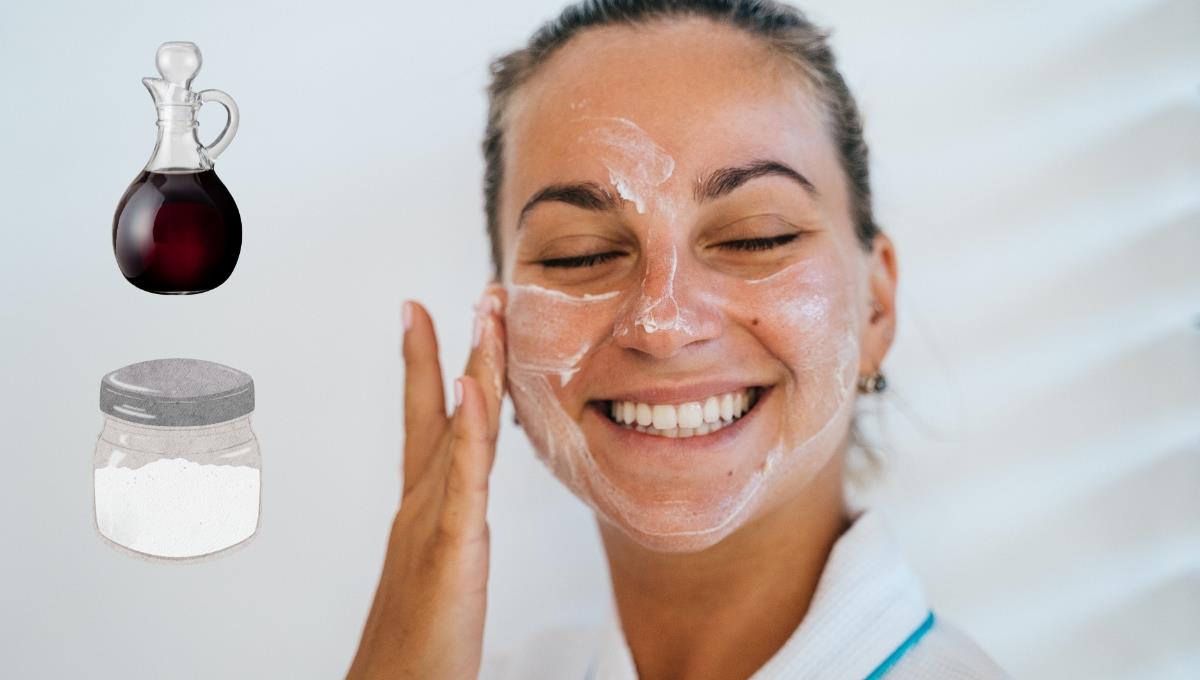 Con bicarbonato y vaselina, prepara esta crema casera para acabar con las arrugas de tu rostro